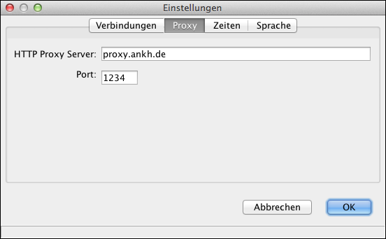 Lokale Einstellungen in HELIOS Admin – Proxy