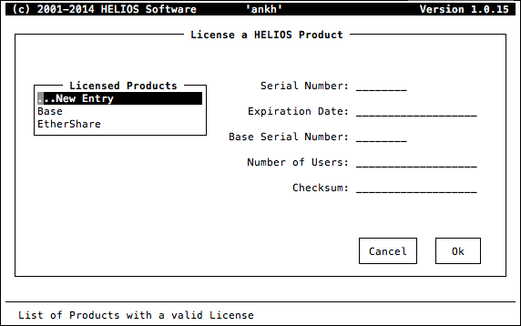 License a HELIOS Product