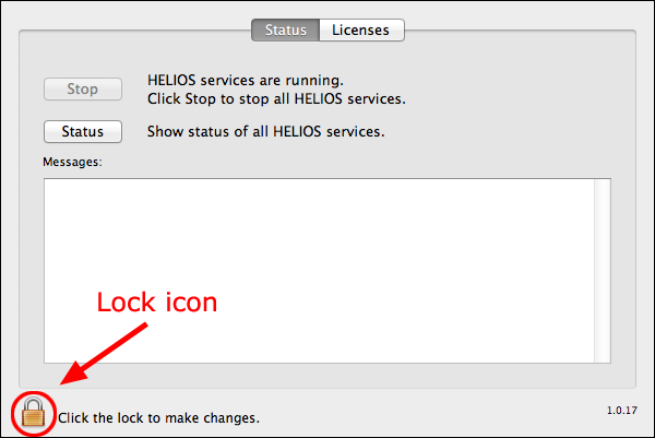 HELIOS Services – Remove locking