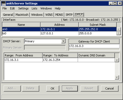 DHCP range without dynamic DNS update