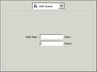 <code>Hold Queue</code> printer connection