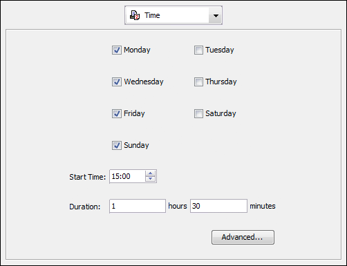 <code>Time</code> printer connection