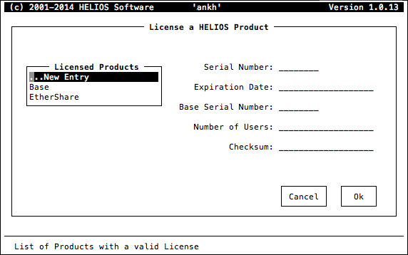 License a HELIOS Product
