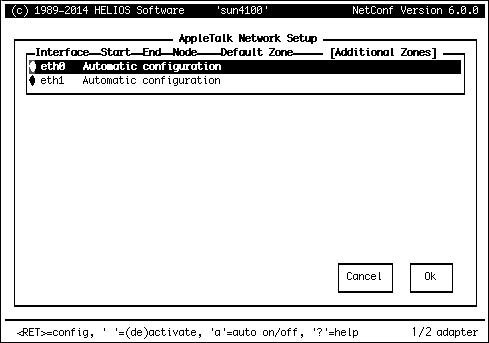 Netzwerk mit zwei Netzwerkadaptern