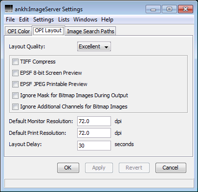 HELIOS Admin <code>OPI Layout</code> preferences