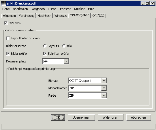 HELIOS Admin – Downsampling und Komprimierung