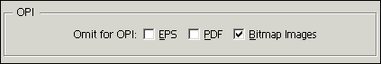 InDesign – Export omit bitmap images