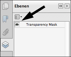 Acrobat Registerkarte „Layers“
