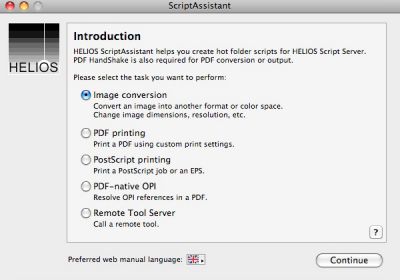 HELIOS Script Assistant