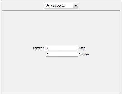 Verbindungstyp <code>Hold Queue</code>