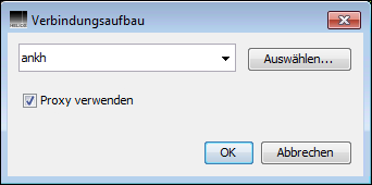 HELIOS Admin Server über TCP/IP auswählen