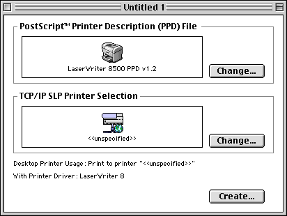 PPD auswählen – Druckerwarteschlange auswählen