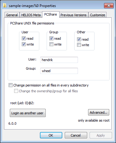 Managing UNIX file/folder permissions